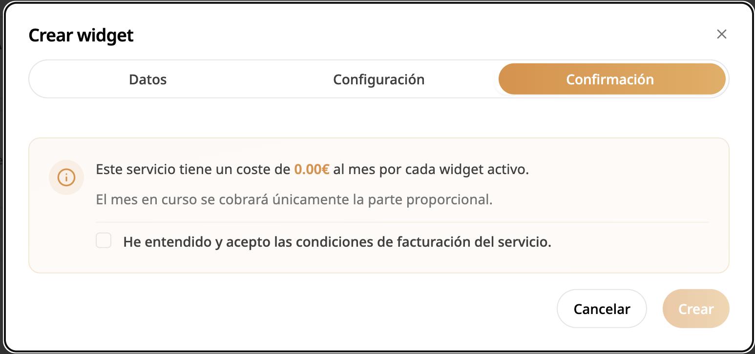 Imagen aceptación widget
