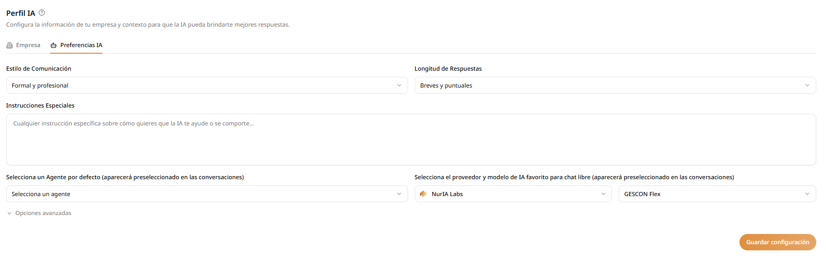 Imagen de preferencias