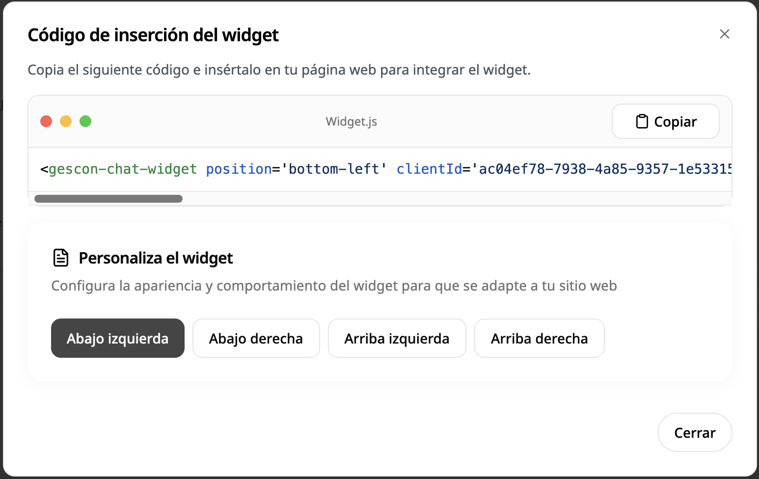 Imagen de posición Widget